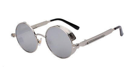 Austin Powers Vintage Round Metal Frame Sunglasses - Amazhona 