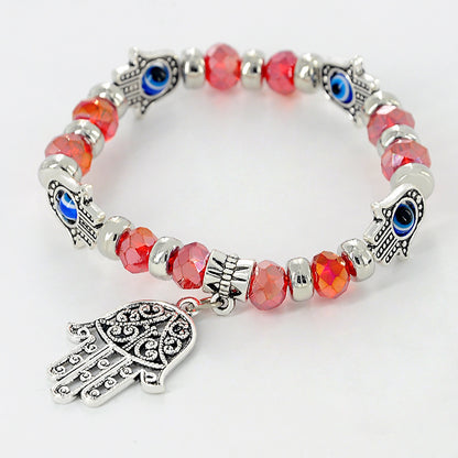 Devil's Eye Beaded Bracelet - Amazhona 