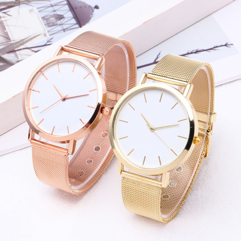 Simple ladies quartz watch - Amazhona 