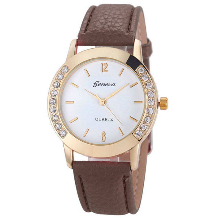 marque montres pour femmes femmes montres Femmes En Cuir Quartz Montre Montres montre femme Ventes Chaudes - Amazhona 