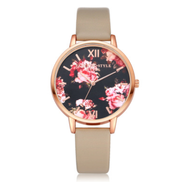 High Quality Fashion Leather Strap Rose Gold Women Watch Casual Love Heart Quartz Wrist Watch Women Dress Ladies Luxury Watches - Amazhona 