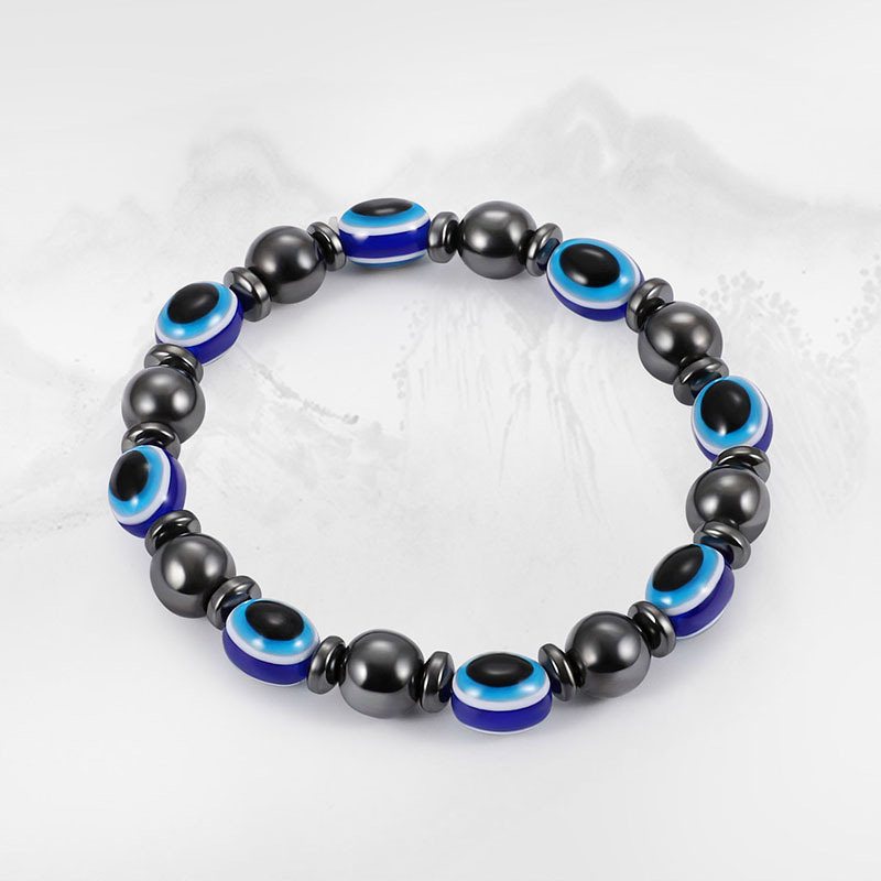 Magnet Hematite Eye Bracelet - Amazhona 