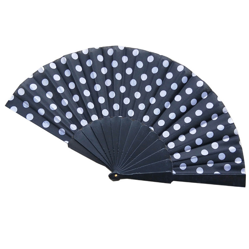 Polka dot fan - Amazhona 