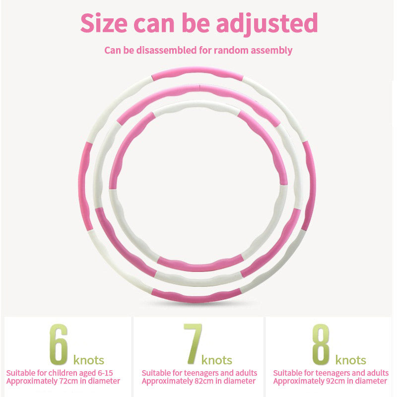 Home Workout Sports Hoop Circle Slimming Massage Hoop Fitness Excercise Gymnastic Yoga Hoop Accessories Bodybuilding Equipment - Amazhona 