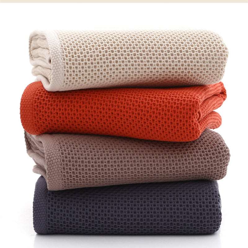 100% cotton honeycomb face towel - Amazhona 