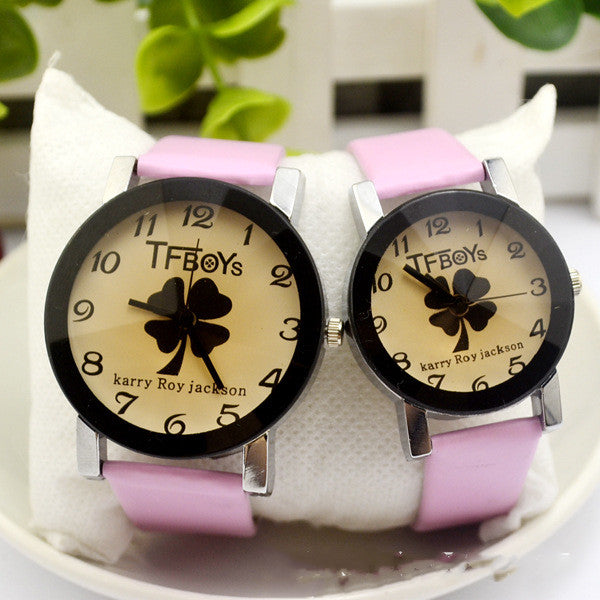 TF family four leaf grass rescue Watch - Amazhona 