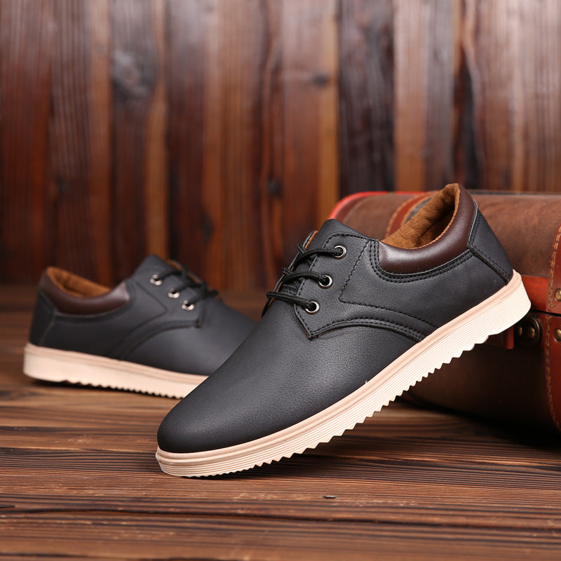 Waterproof non-slip leather shoes - Amazhona 