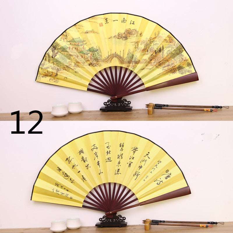 Bamboo craft fan - Amazhona 