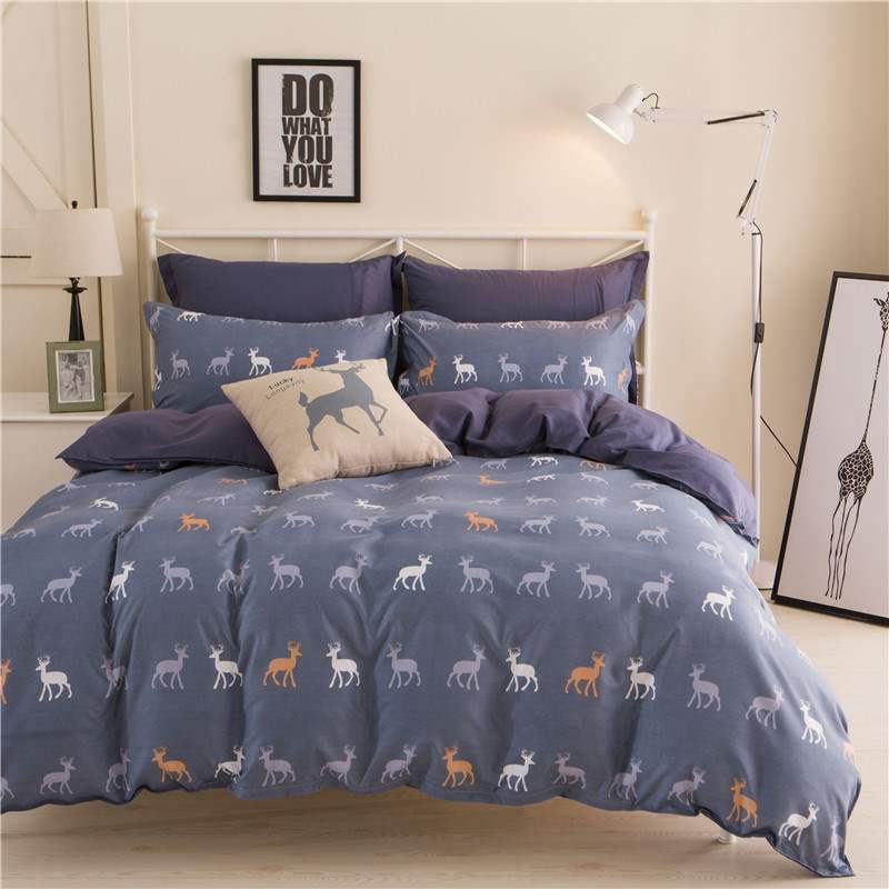 Student bedding sheet quilt cover - Amazhona 