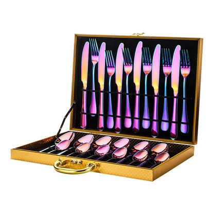 High-end tableware 24 piece set - Amazhona 