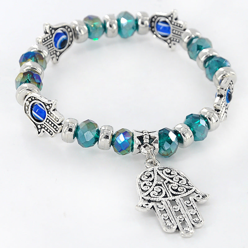 Devil's Eye Beaded Bracelet - Amazhona 