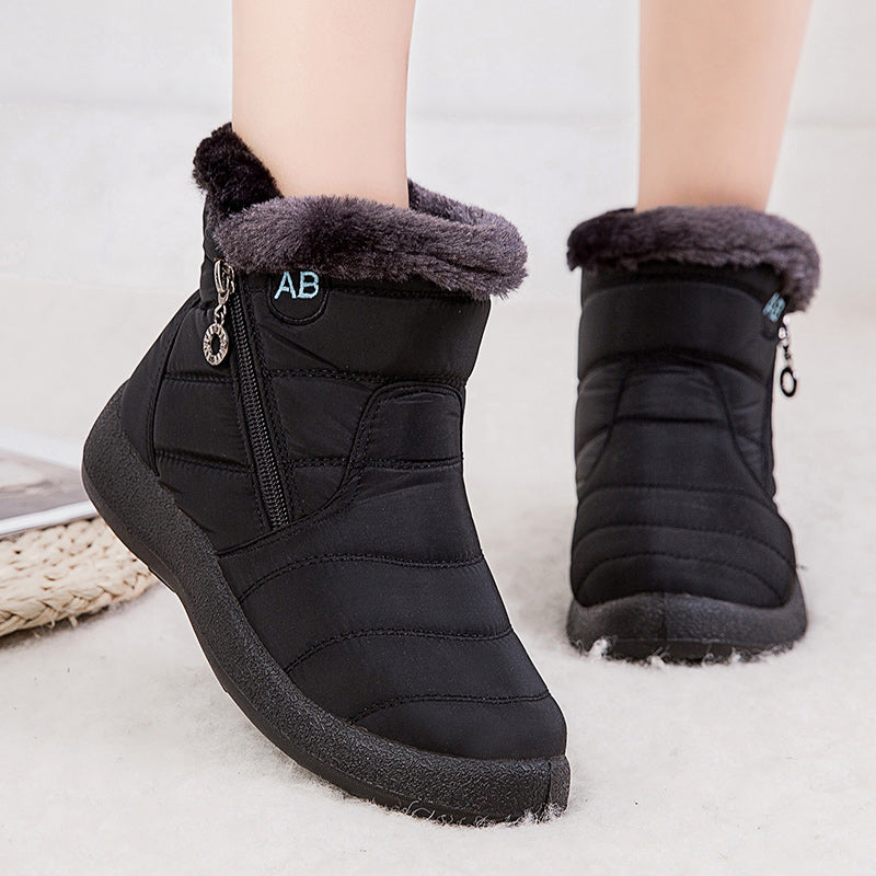 Waterproof boots warm XL snow boots - Amazhona 