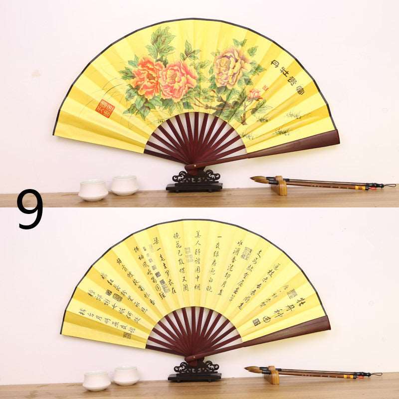 Bamboo craft fan - Amazhona 