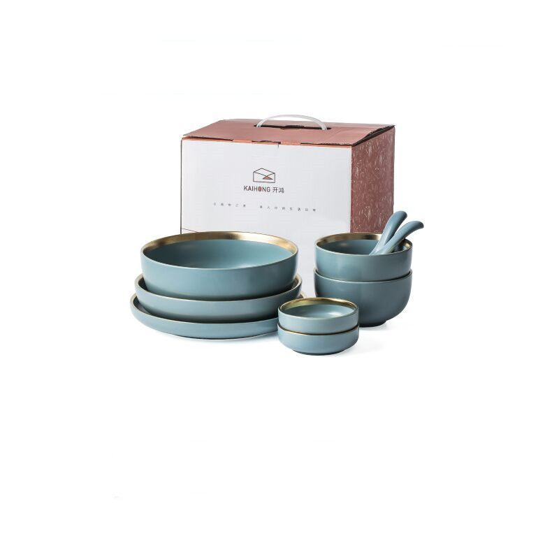 Home Simple Nordic Ceramic Tableware Set - Amazhona 