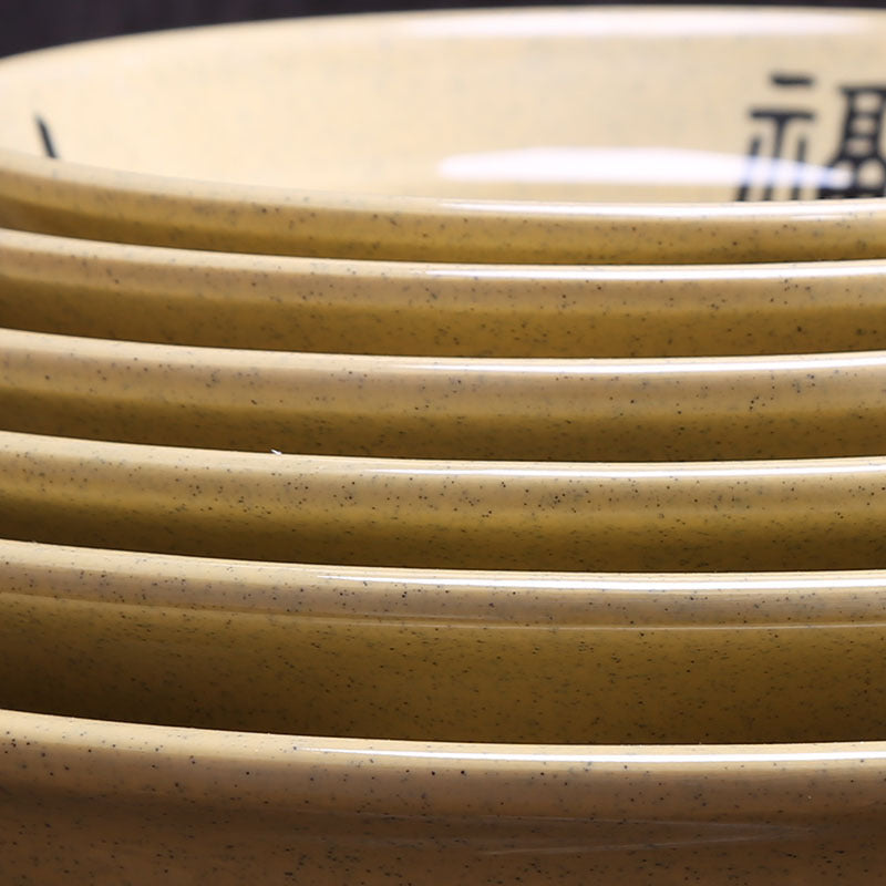 A5 Melamine Porcelain Tableware Plastic Bowl - Amazhona 