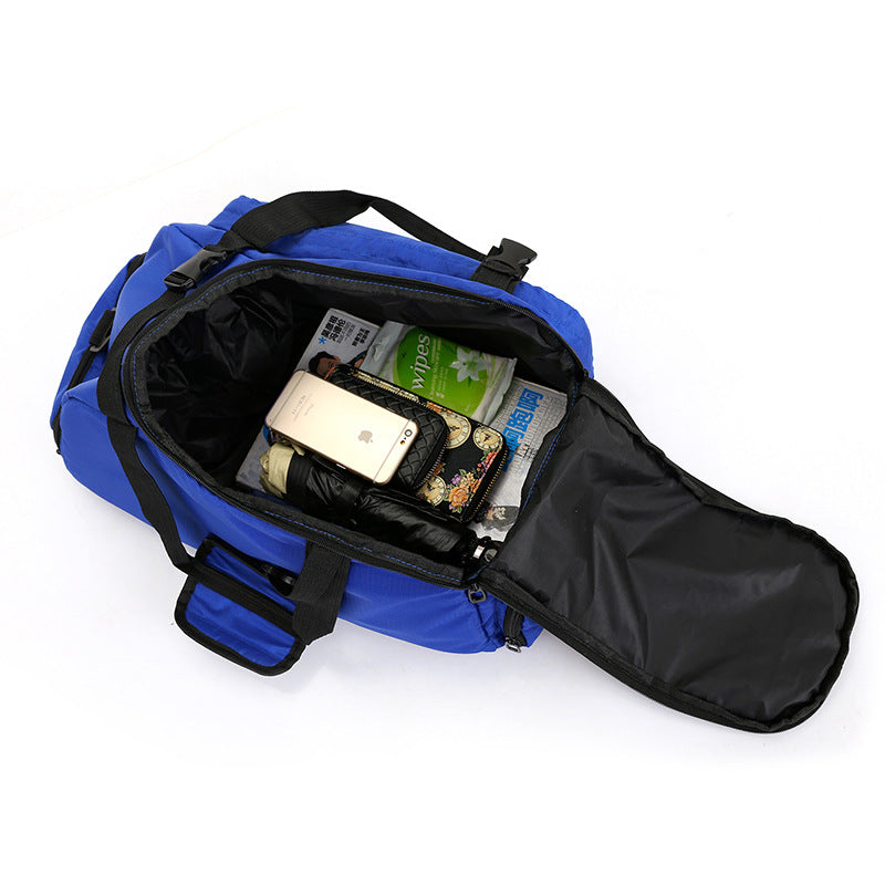 Fitness bag custom female sports training bag male travel bag double back shoulder shoulder yoga bag - Amazhona 