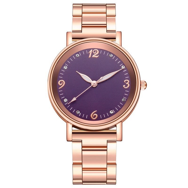 Stainless Steel Band Casual Fashion Quartz Watch - Amazhona 