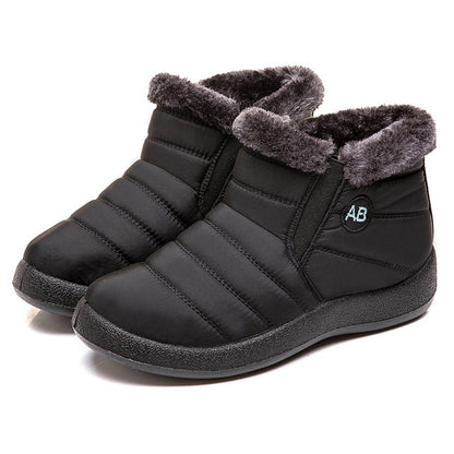 Waterproof boots warm XL snow boots - Amazhona 