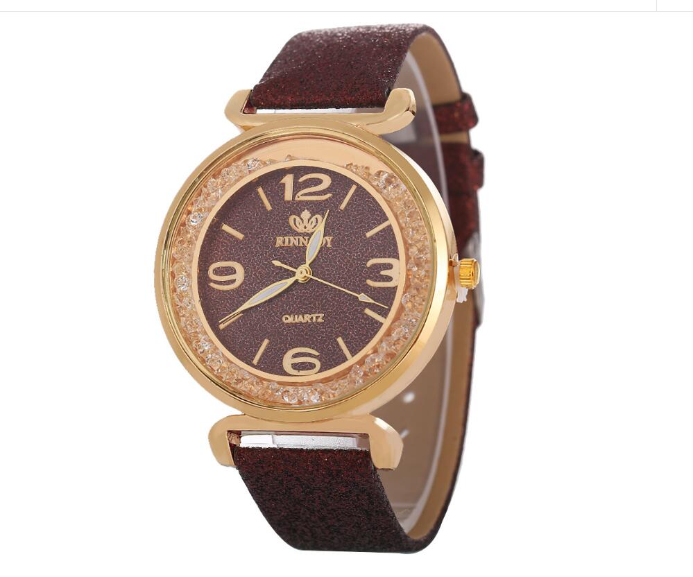 Explosion bracelet watch JOOM hot sale fashion watch Korean version of the gold powder watch - Amazhona 