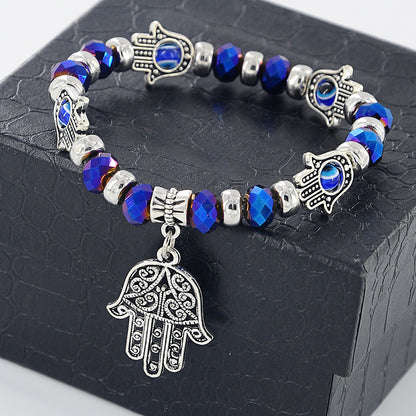 Devil's Eye Beaded Bracelet - Amazhona 