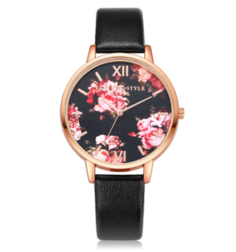 High Quality Fashion Leather Strap Rose Gold Women Watch Casual Love Heart Quartz Wrist Watch Women Dress Ladies Luxury Watches - Amazhona 