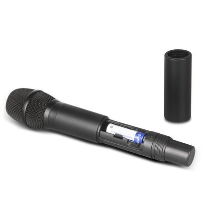 One support two wireless professional microphone