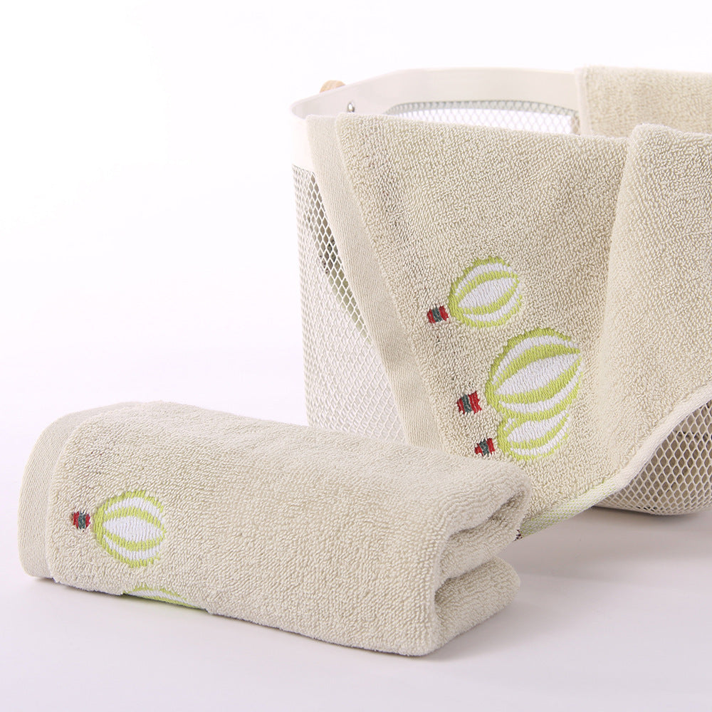 Absorbent Thickened Cotton Towel With Hand Gift - Amazhona 