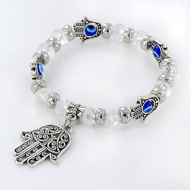 Devil's Eye Beaded Bracelet - Amazhona 