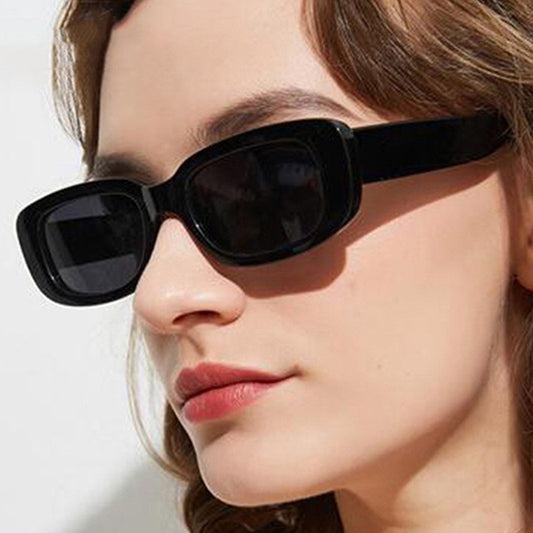 Box Small Box Irregular Fashionable Sunglasses - Amazhona 