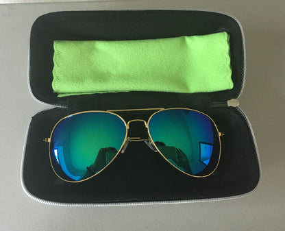 Square glasses case color sunglasses case - Amazhona 