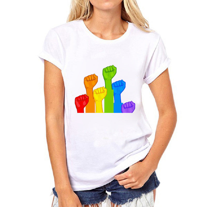 Gay short sleeves respect trans - Amazhona 