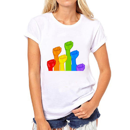 Gay short sleeves respect trans - Amazhona 