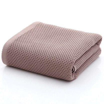 100% cotton honeycomb face towel - Amazhona 