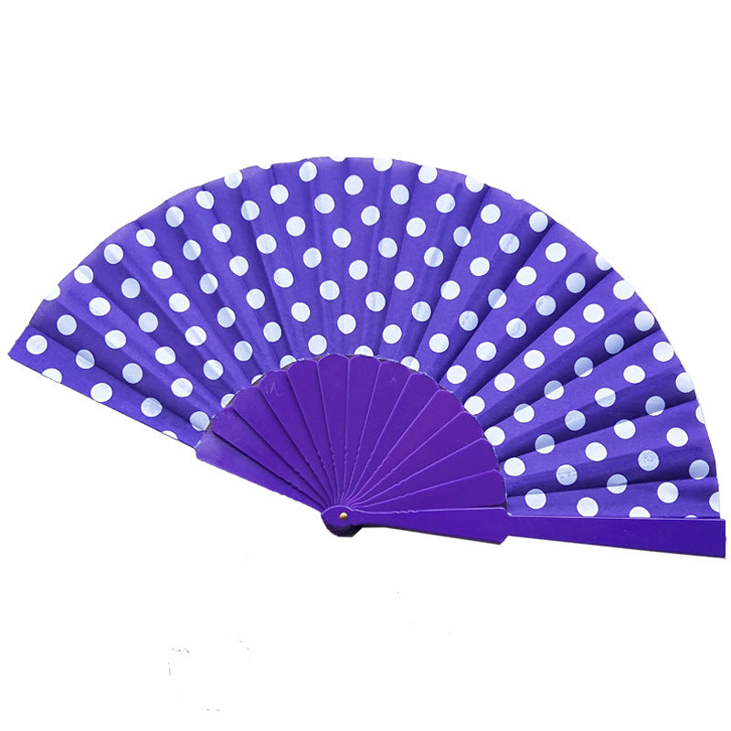 Polka dot fan - Amazhona 