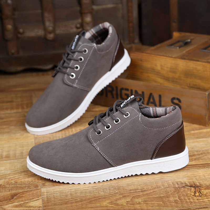 Spring men's casual shoes British trend shoes - Amazhona 