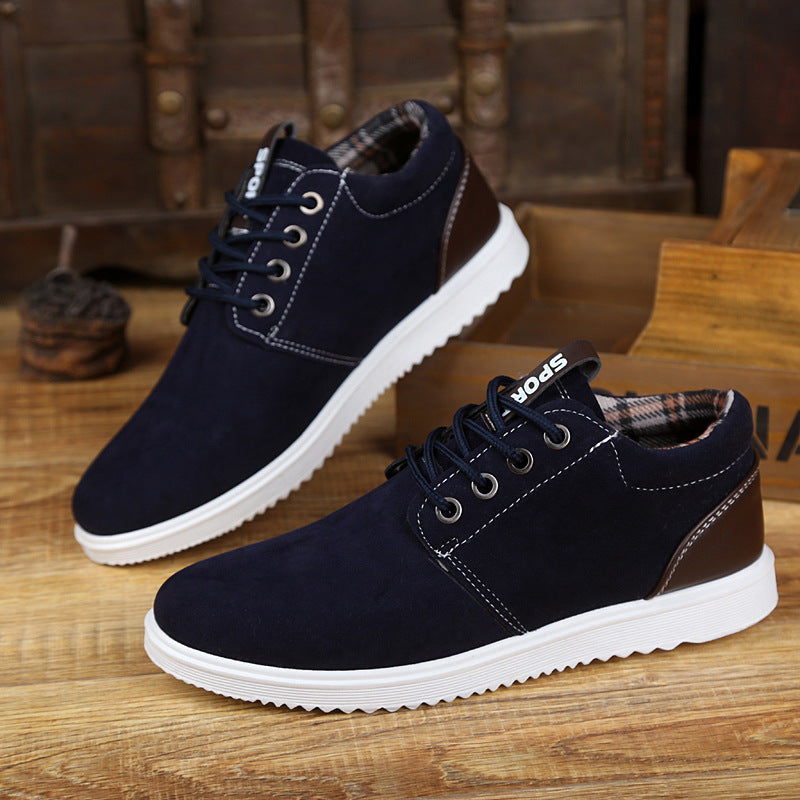 Spring men's casual shoes British trend shoes - Amazhona 