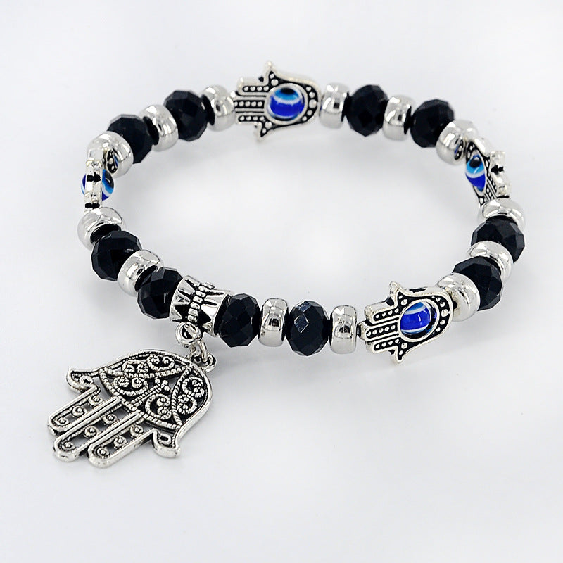 Devil's Eye Beaded Bracelet - Amazhona 