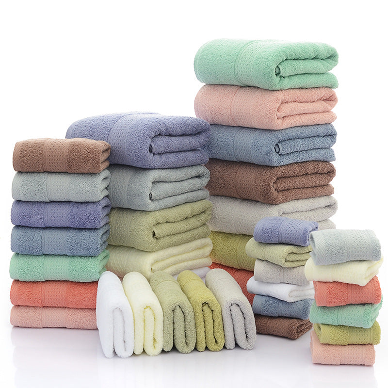 Three-piece bath towel set - Amazhona 