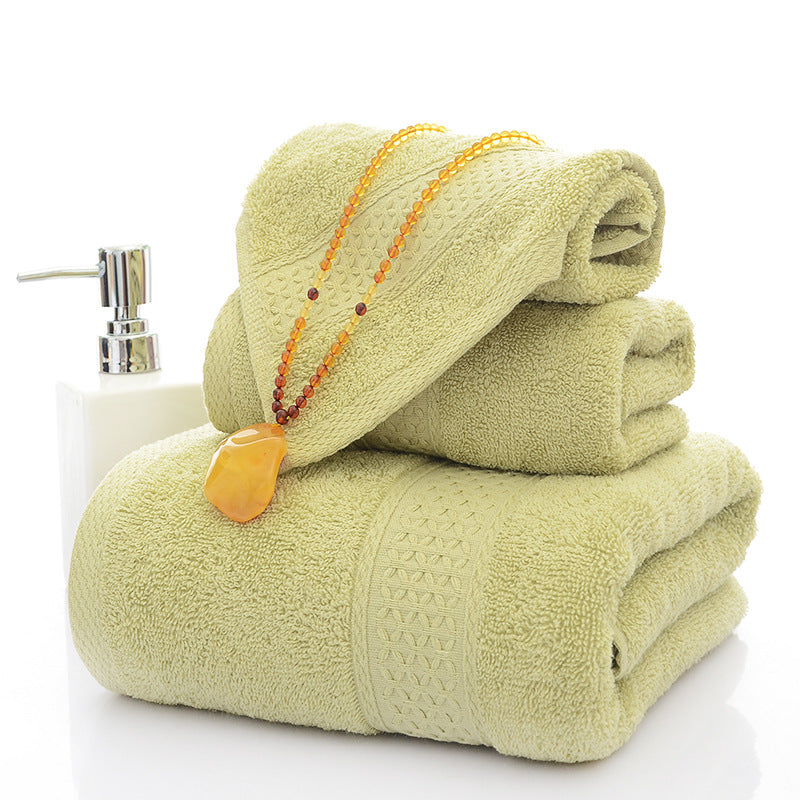 Three-piece bath towel set - Amazhona 