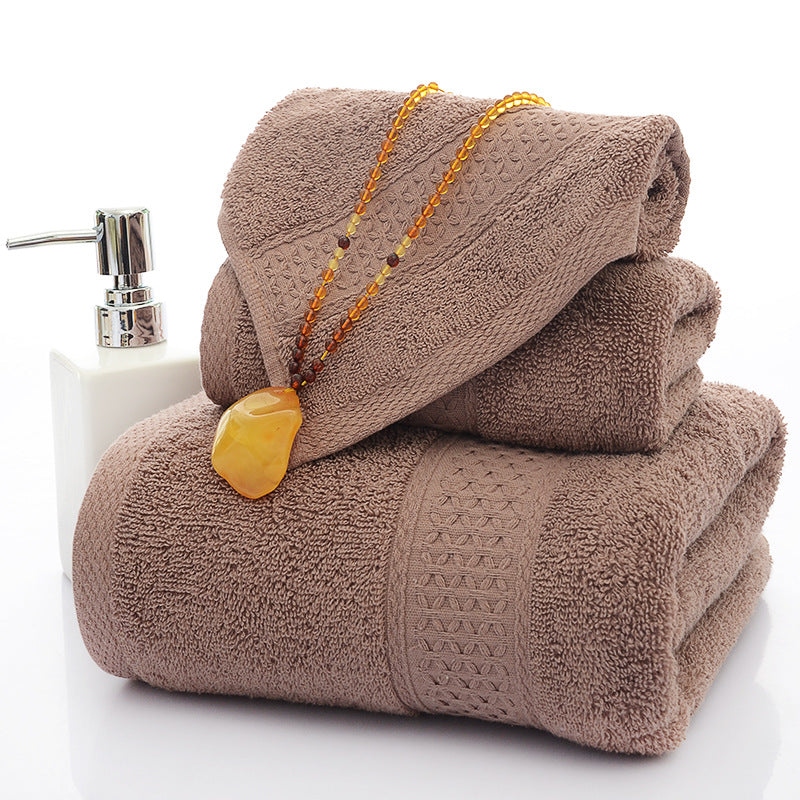 Three-piece bath towel set - Amazhona 