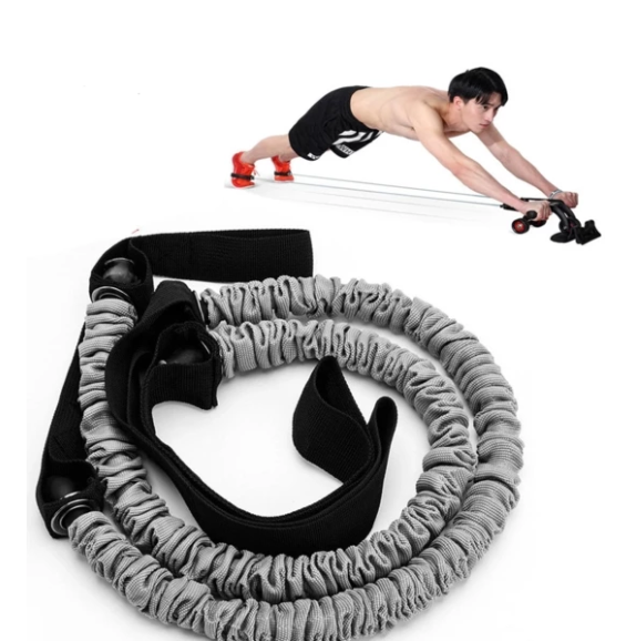 Abdominal wheel auxiliary pull rope - Amazhona 