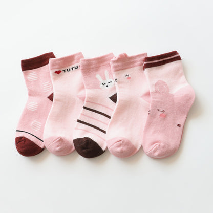 Cartoon Animal Cotton Socks For Boys And Girls - Amazhona 