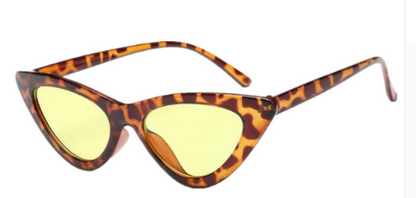 Trendy Triangle Cat Eye Sunglasses European And American Street Couple Style - Amazhona 