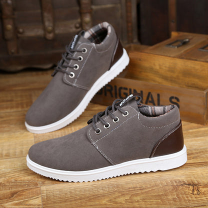 Spring men's casual shoes British trend shoes - Amazhona 