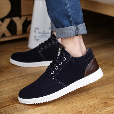 Spring men's casual shoes British trend shoes - Amazhona 