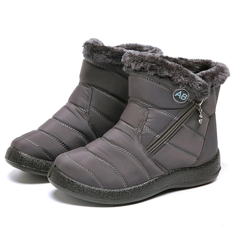 Waterproof boots warm XL snow boots - Amazhona 