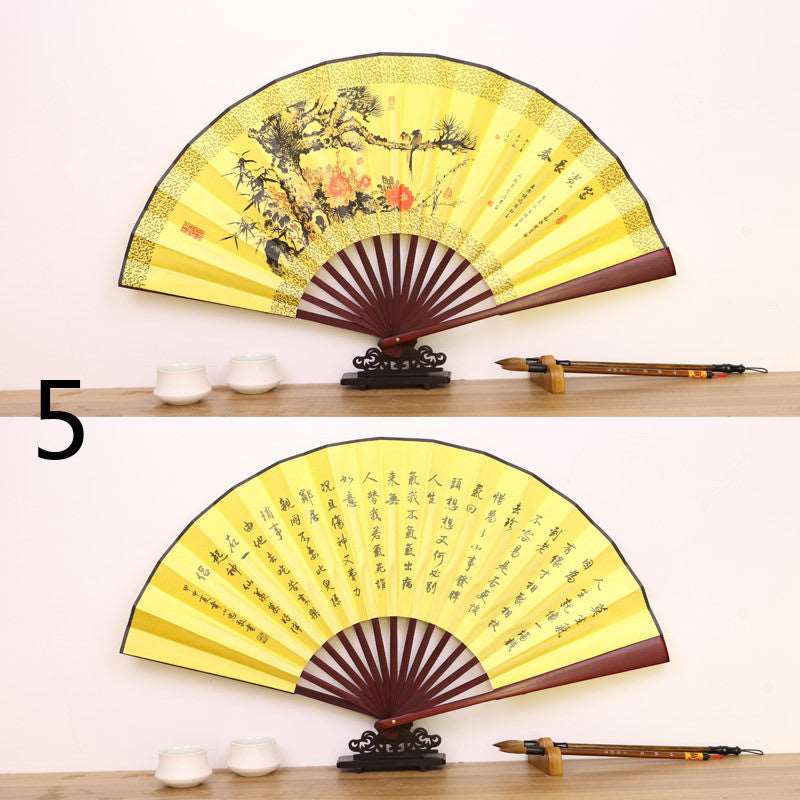 Bamboo craft fan - Amazhona 