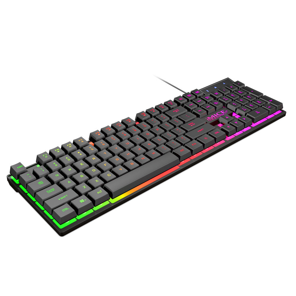 USB wired illuminated keyboard - Amazhona 