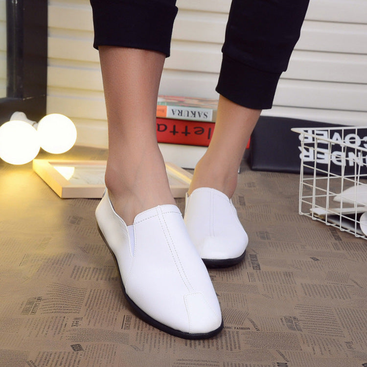 One-legged lazy flat casual shoes - Amazhona 