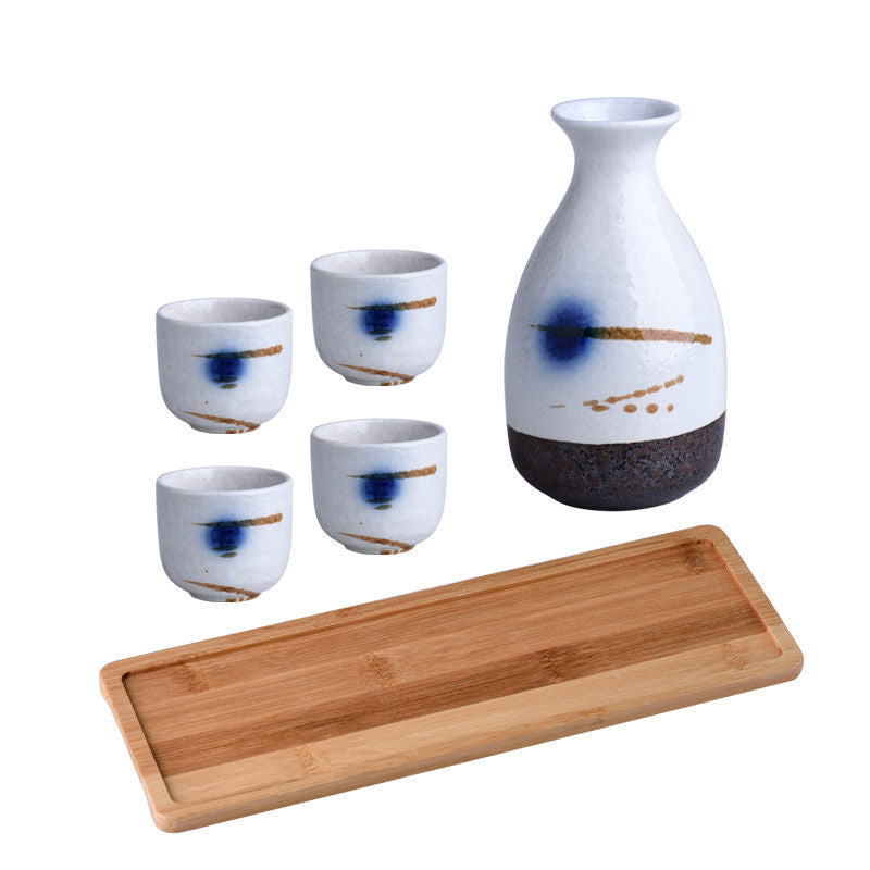 Pure Color Wine Gift Box Set Ceramic Gift - Amazhona 